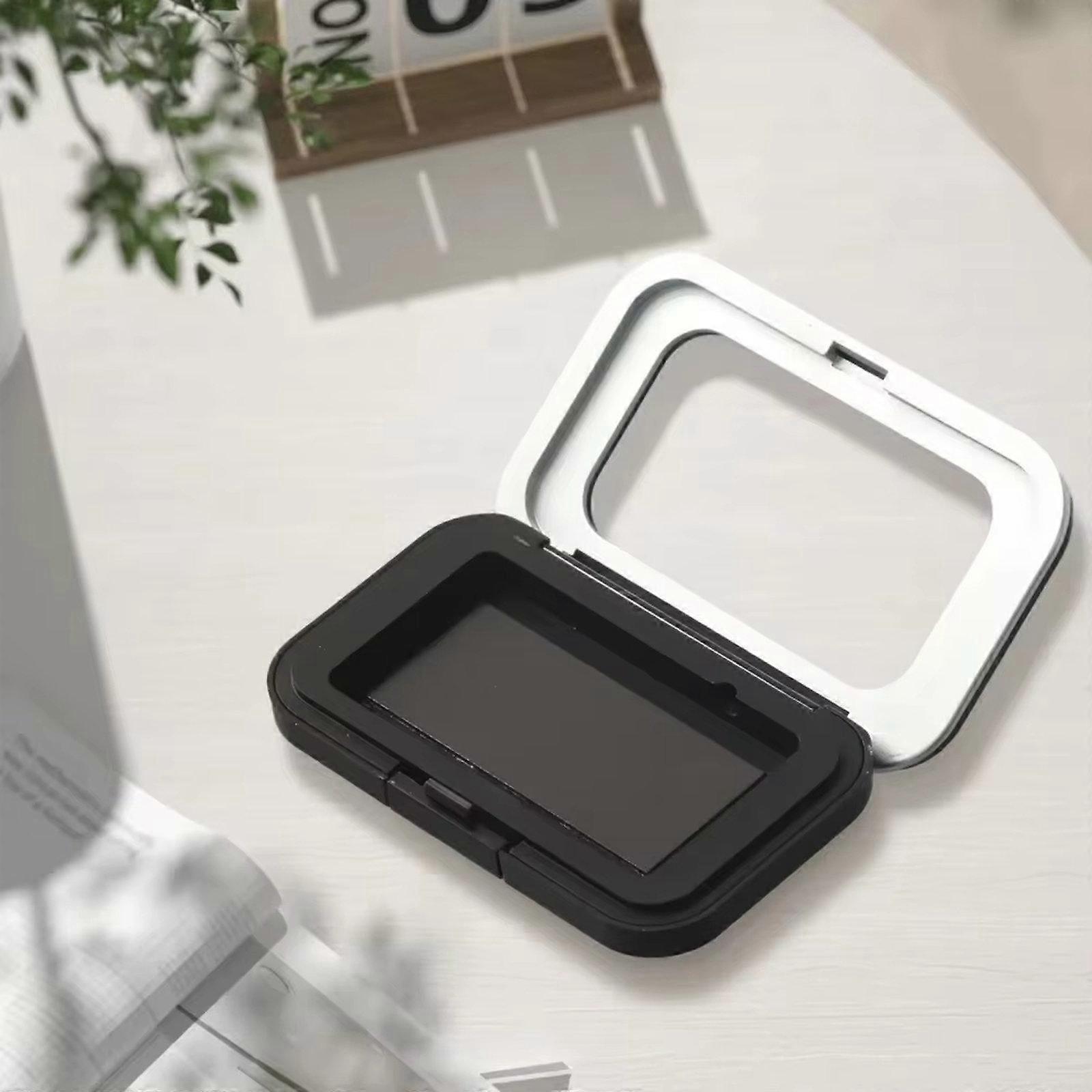 Magnetic Storage Box With Transparent Lid