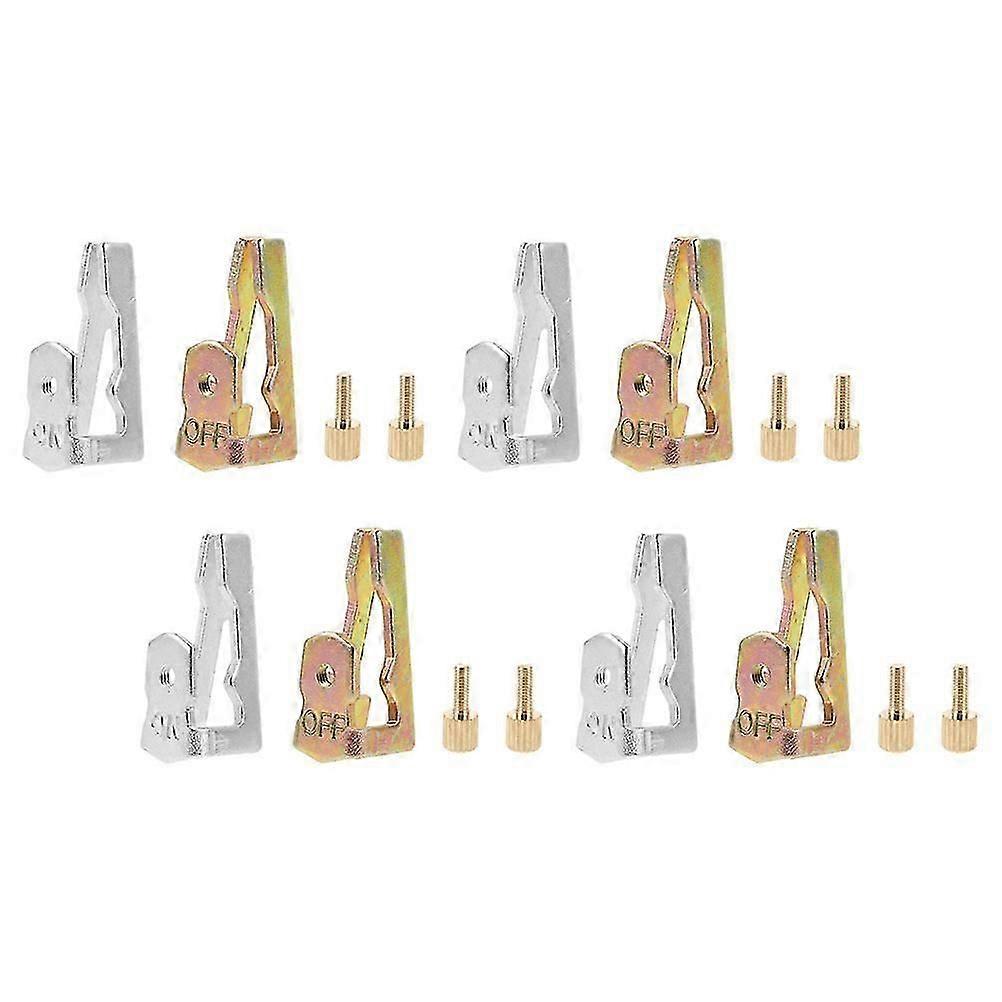 4 Sets Iron Timer Trippers, Practical Small Time Switch Parts for Timers