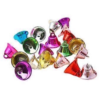 1 Set Jingle Bell Loud Voice Fade-resistant Decorative Exercising Hands-on Skills DIY Toddler Handmade Pet Collar Bell Pendant Household Supply KAESI