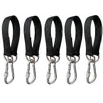 Tree Swing Straps with Heavy Duty Nylon and Secure Carabiner for Hammock Hanging Outdoors