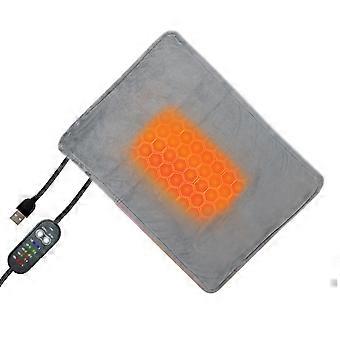 Energiezuinig draagbaar verwarmingskussen voor huisdieren, USB-aangedreven thermisch kussen voor gebruik in winterreizen en kennels, veelkleurig