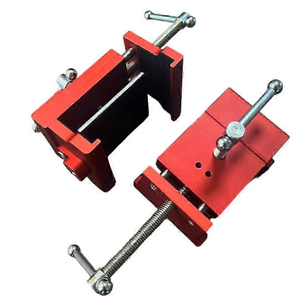 2PCS Cabinet Clamps with Built-in Drill Aligner compatible withEasy Installation and Alignment