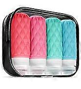 100ml Silicone Leakproof Refillable Travel Bottles
