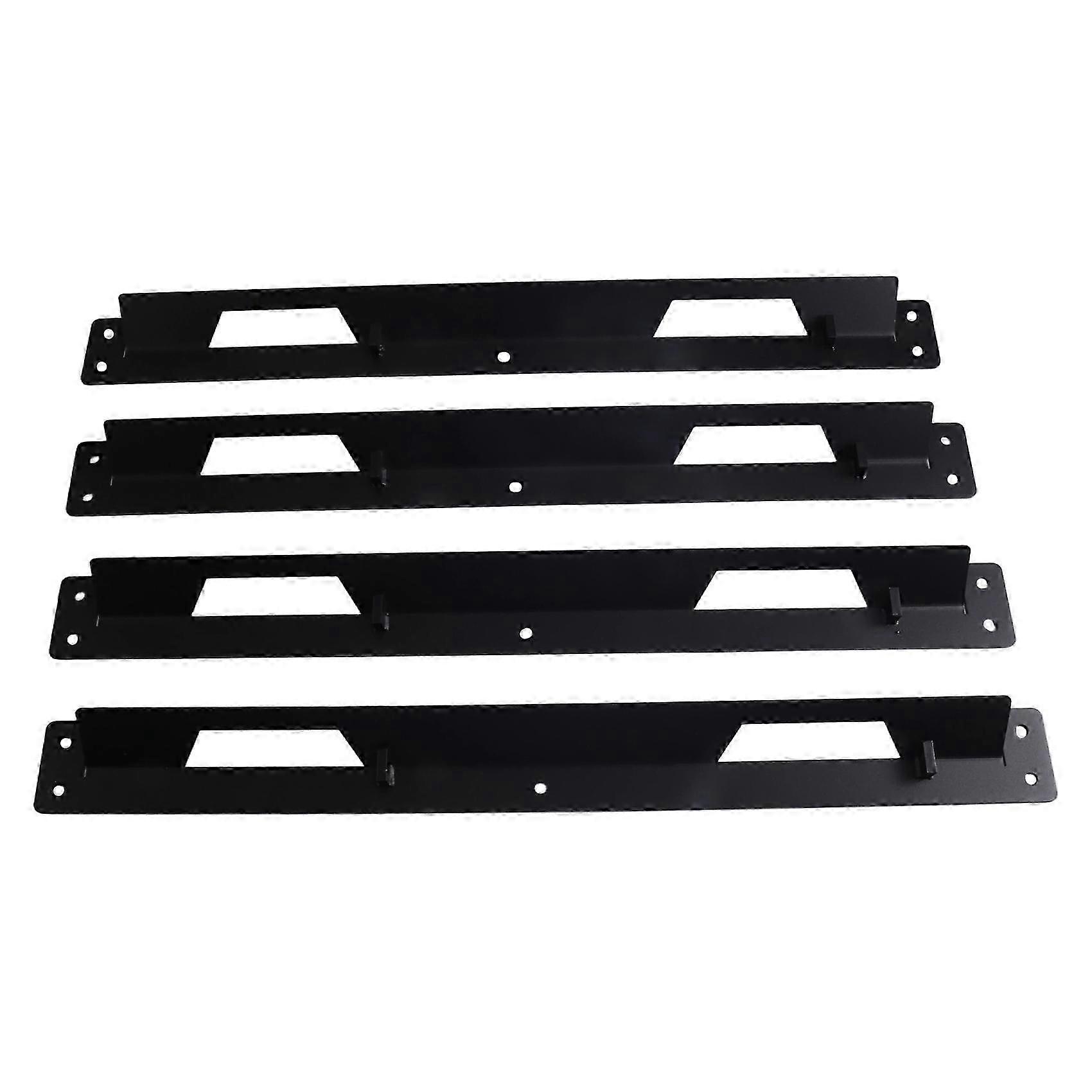 4pcs Large Mounting Brackets Mounting Plate Brackets Mounting Plate Brackets Cleats