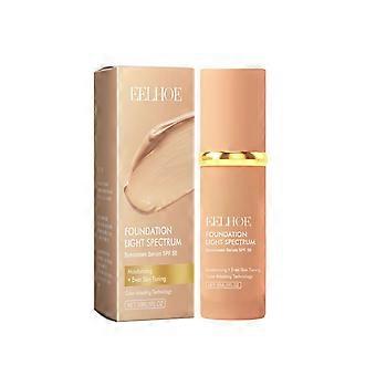EELHOE concealer Warming liquid foundation concealer Moisturizing liquid foundation Shines Young, Brilliant, White and Moisturizing