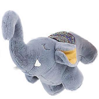 Elefante de peluche gris, juguete de peluche para niños, lindo y suave regalo