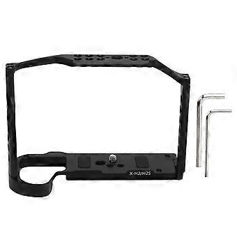 Camera Full Cage for X H2 X H2S Aluminum Alloy Video Making Camera Rig with 1/4 3/8 Inch Threaded Hole