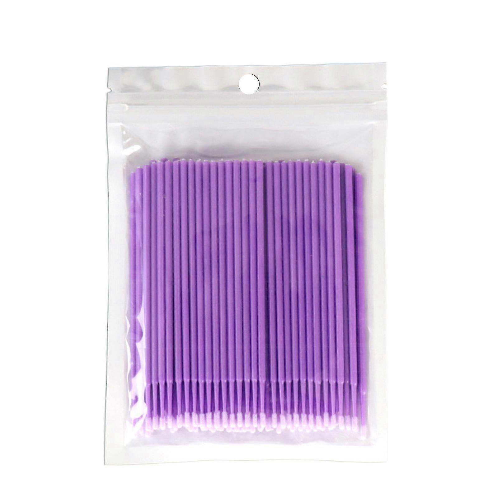 Micro brush applicators for tooth cleaning