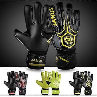 Gants de gardien de but de football professionnels, gants de gardien de but pour adultes, protection des doigts, gants de gardien de but de football en latex épais