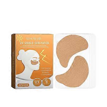West month uv sunscreen eye patch fades color spot outdoor activities eye anti-uv care eye patch west month uv sunscreen eye patch fades color spot!b3