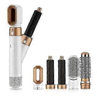5-in-1 Hair Styling Tool: Curling Iron, Straightener, Brush & Dryer