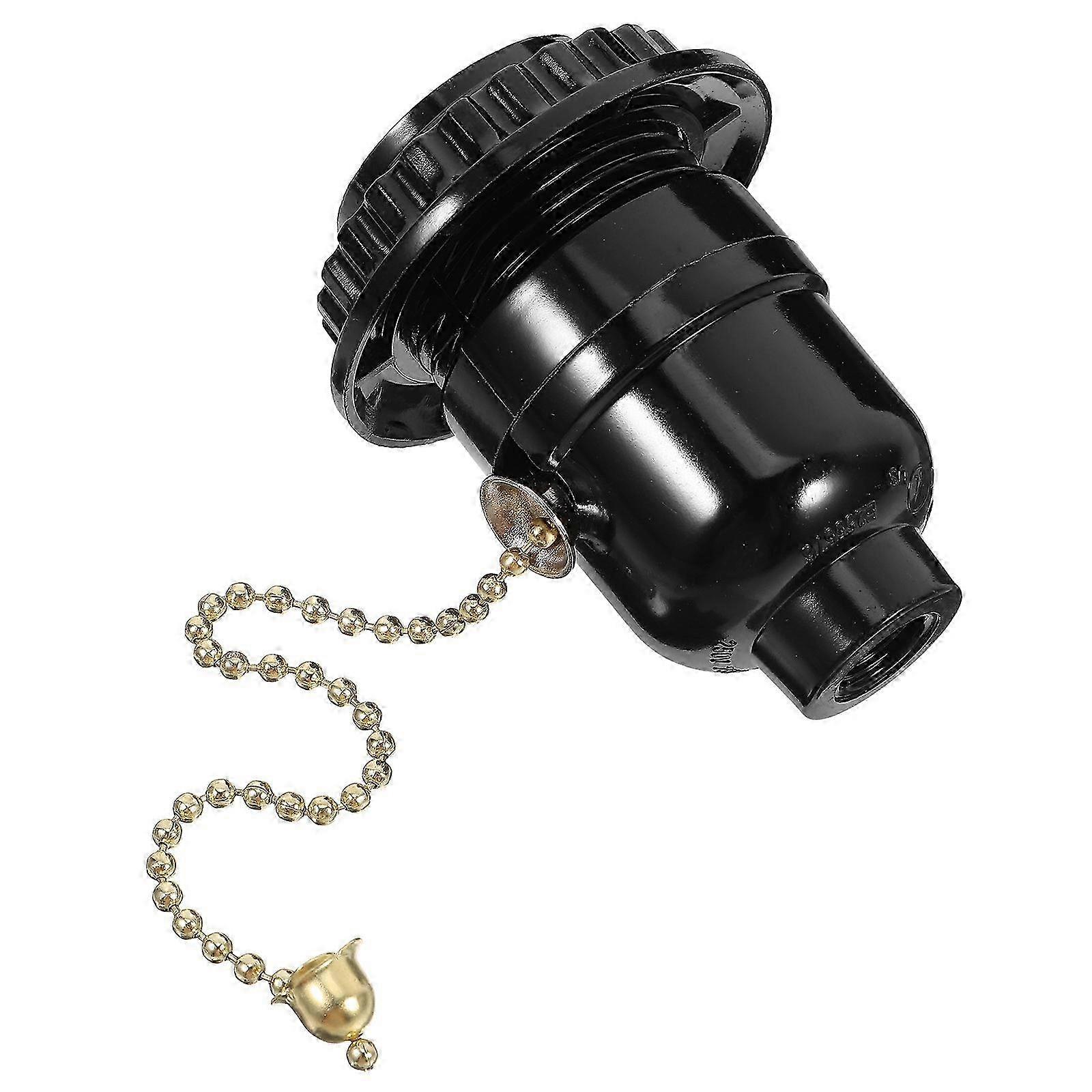 Pull Chain Light Fixture Pullswitch Lamp Holder Ceiling Light Socket Accessory