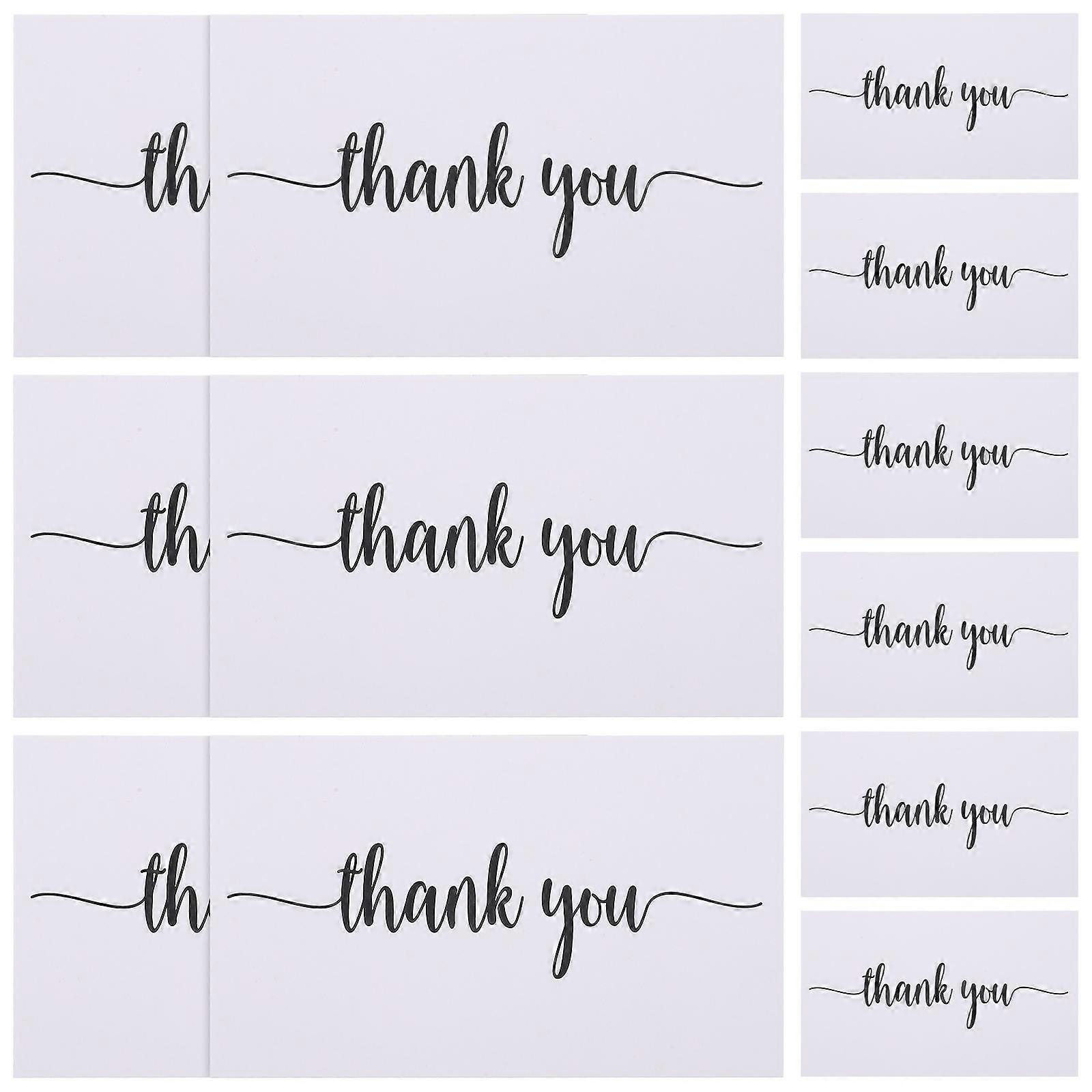 Thank You Cards Multi-Function Coated Paper 450Pcs Pack