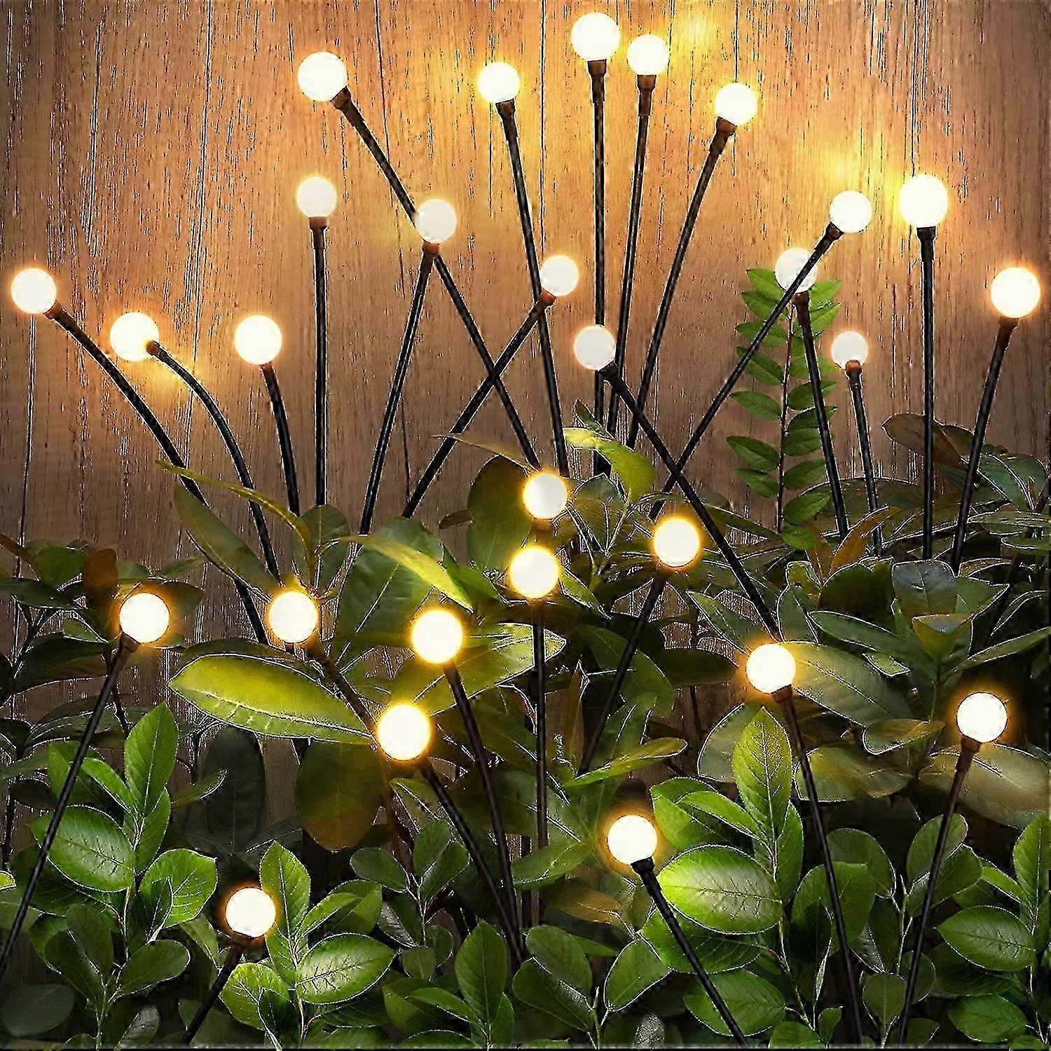 Waterproof Outdoor Solar Lights - 2 Pack