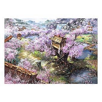 Creative Jigsaw Puzzle Wooden Puzzle for Decompression 2Sets Colorful