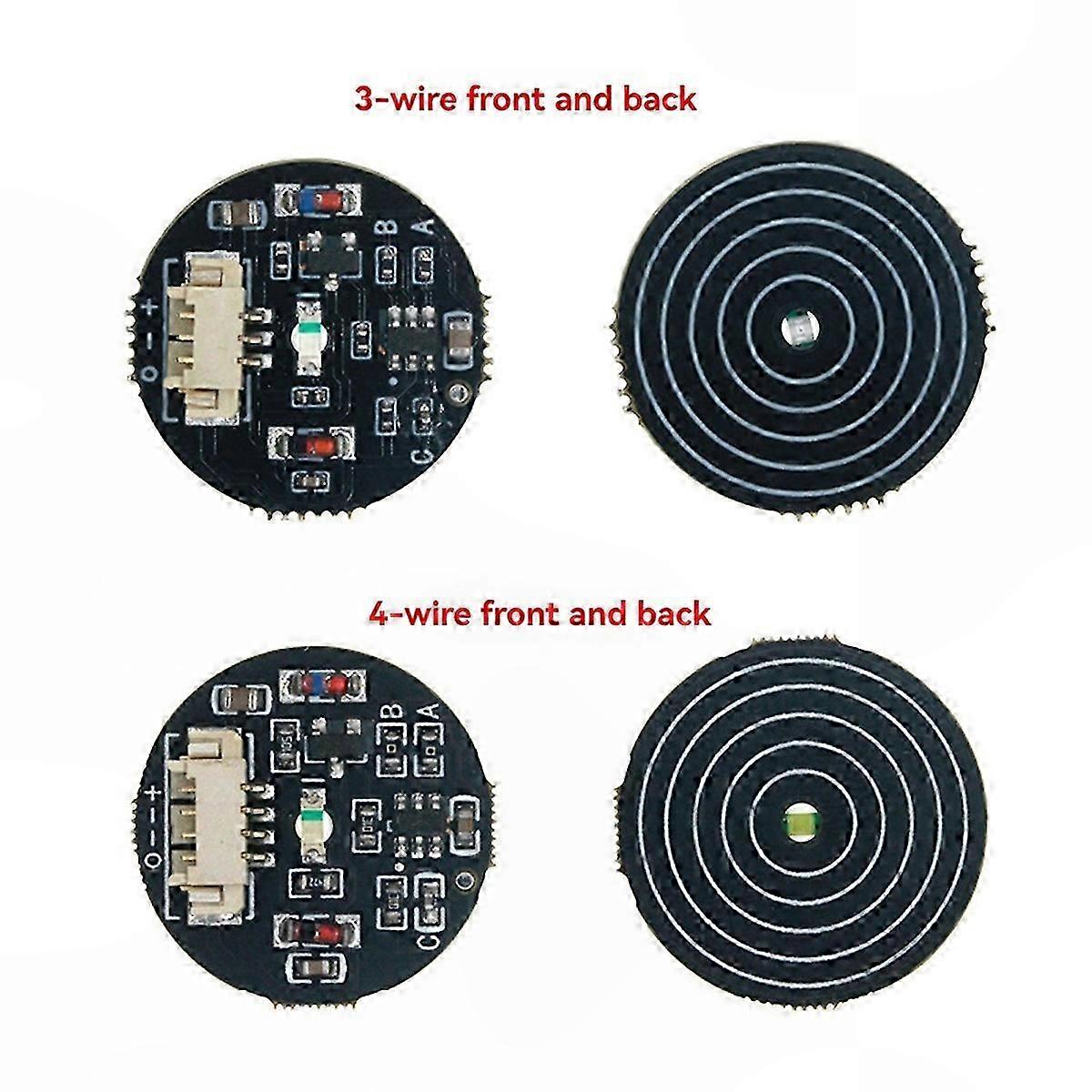 3V-30V 3-Wire Jog Latch Touch Key Switch Sensing Module, Blue Light
