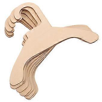 Wood Pet Clothing Hanger for Hanging Dog Apparel 10Pcs Practical Hangers
