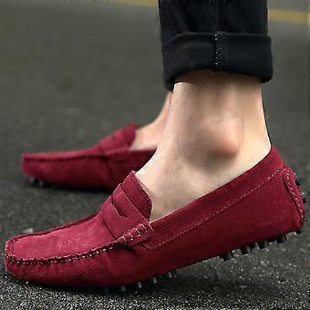 Men's Penny Loafers Driving Shoes, British Style Comfortable Flats