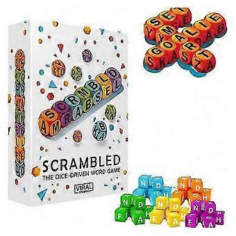 Fast-Paced Scrambled Dice Word Game