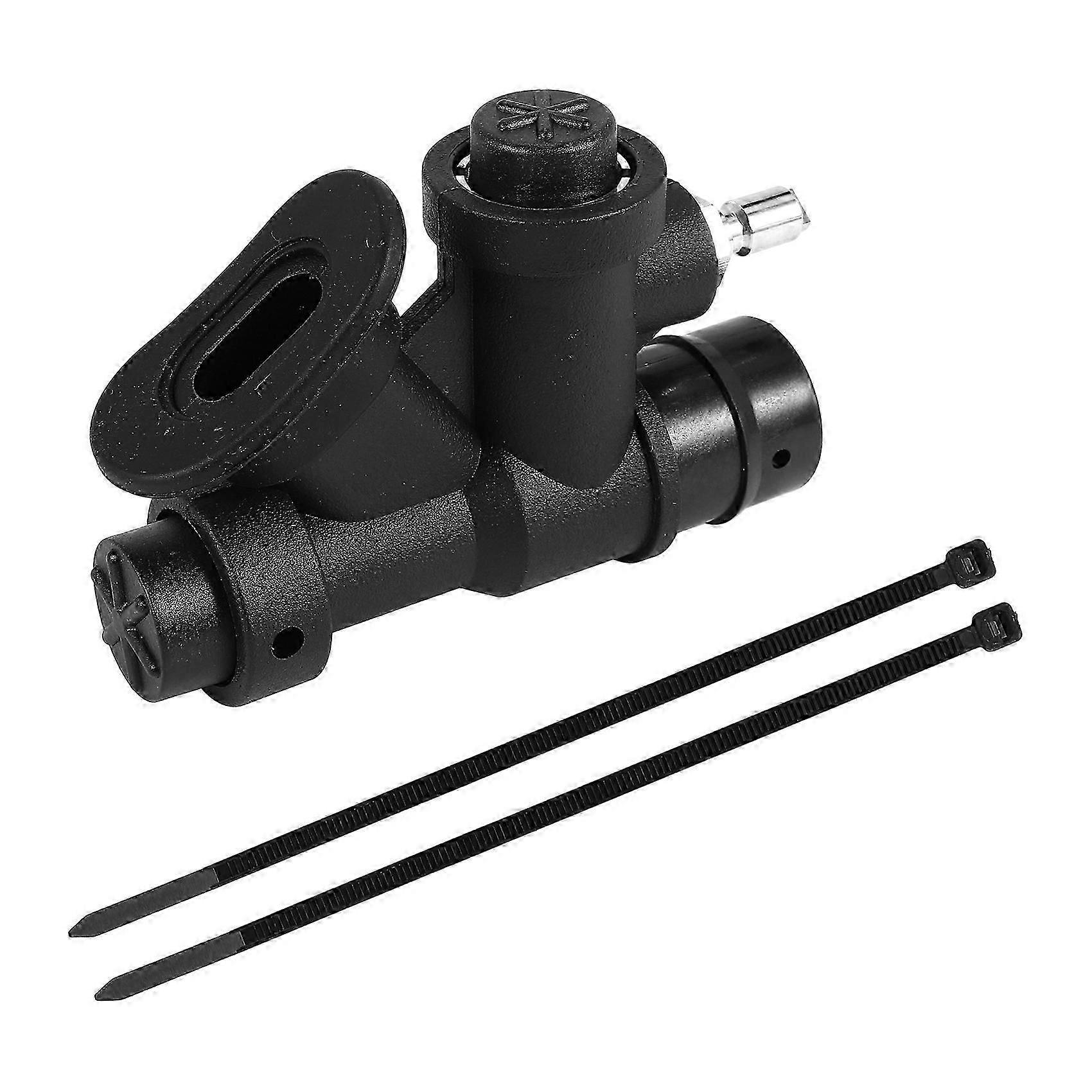 Universal scuba inflator for BCD with high airflow performance