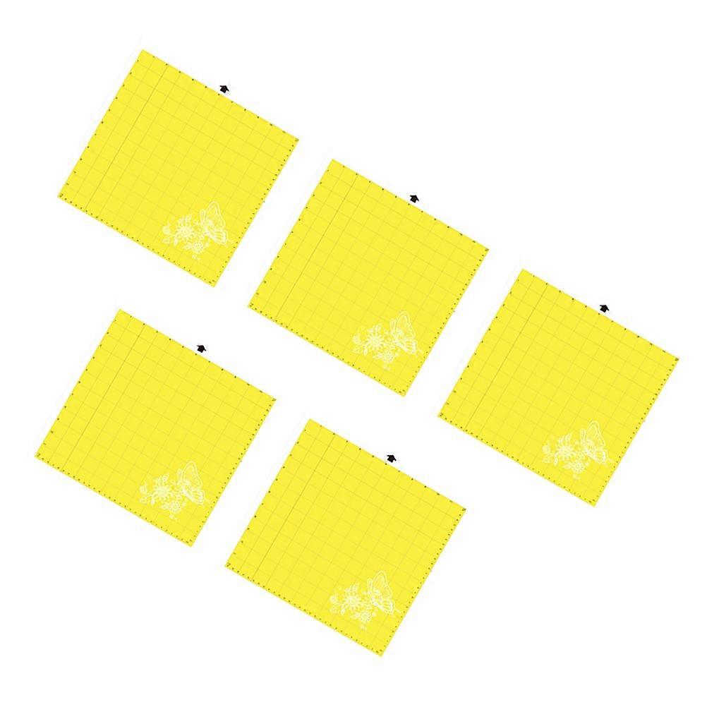 Cutting Plotter Mats Cutting Machine Pads for 10Pcs Yellow Self Mats