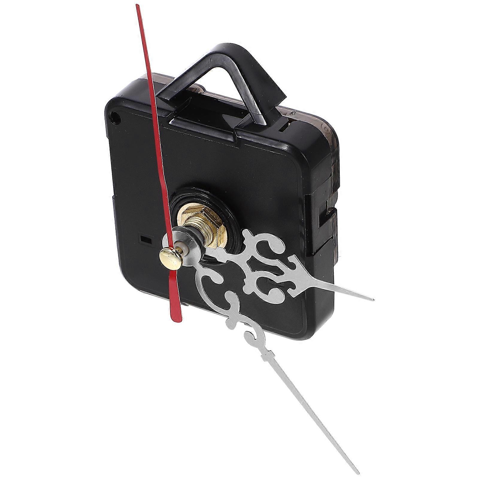Clock Mechanism Wall Clock Movement for Replacement 1Set Plastic Black