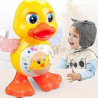 Interactive Dancing Duck Toy with Music Lights for Kids Educational Playroom Activity Unbranded Robotic Child Development Gift