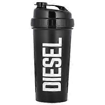 4 sztuki, bidon sportowy PERFECT Sports, model Diesel Shaker Cup, kolor czarny, pojemność 700 ml.