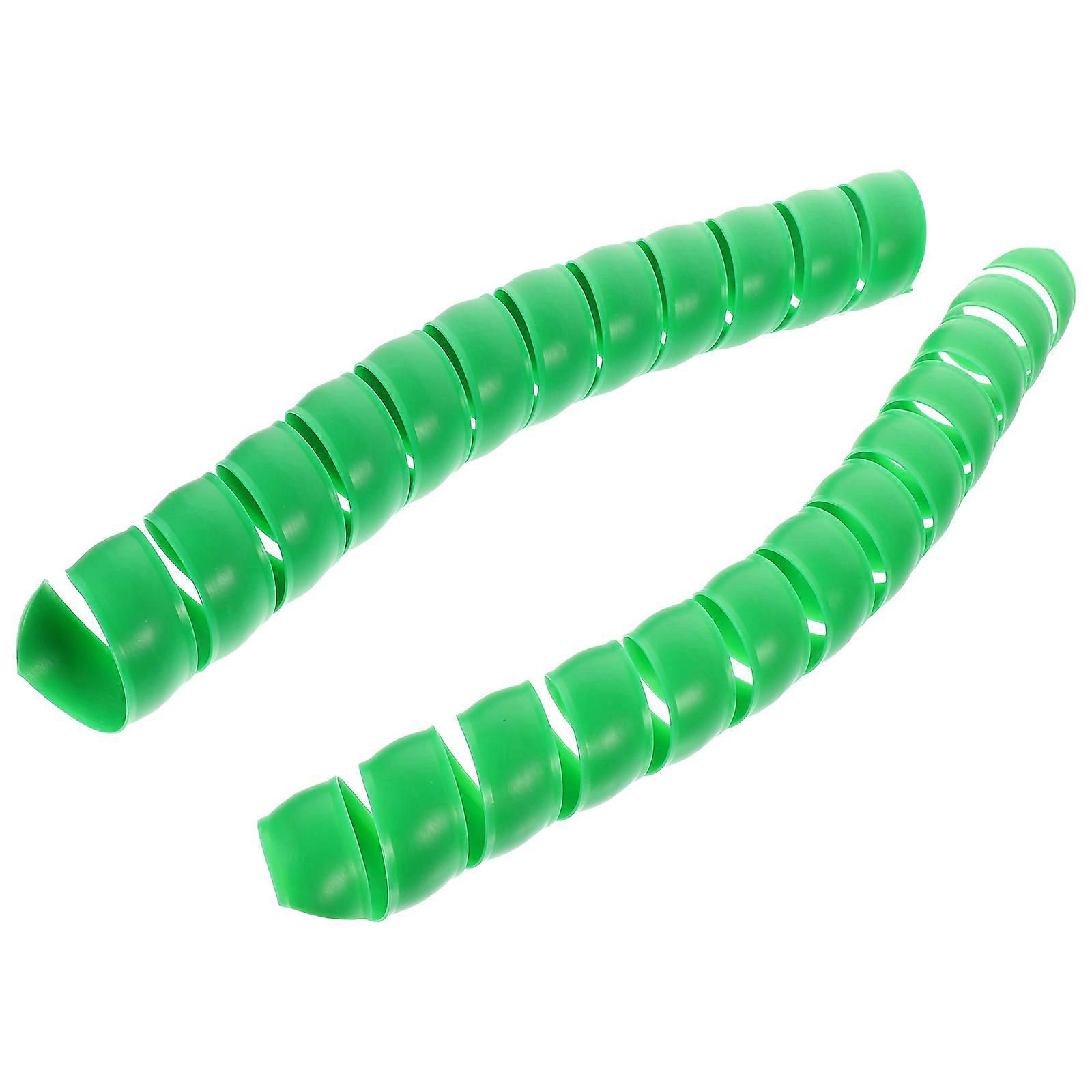 Tree Wrap Tree Trunk Protector Guard for Bark Protection 10Pcs Green Plastic