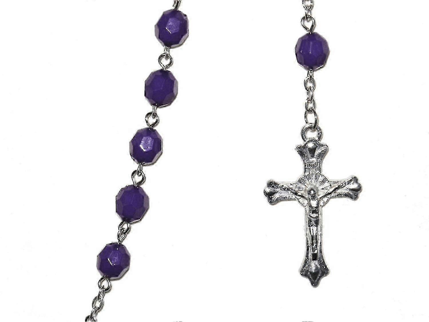Ry / Necklace Purple Beads
