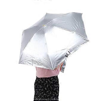Travel Umbrella UV Blocking Lightweight Foldable Waterproof Compact Purse Umbrella for Women Girls