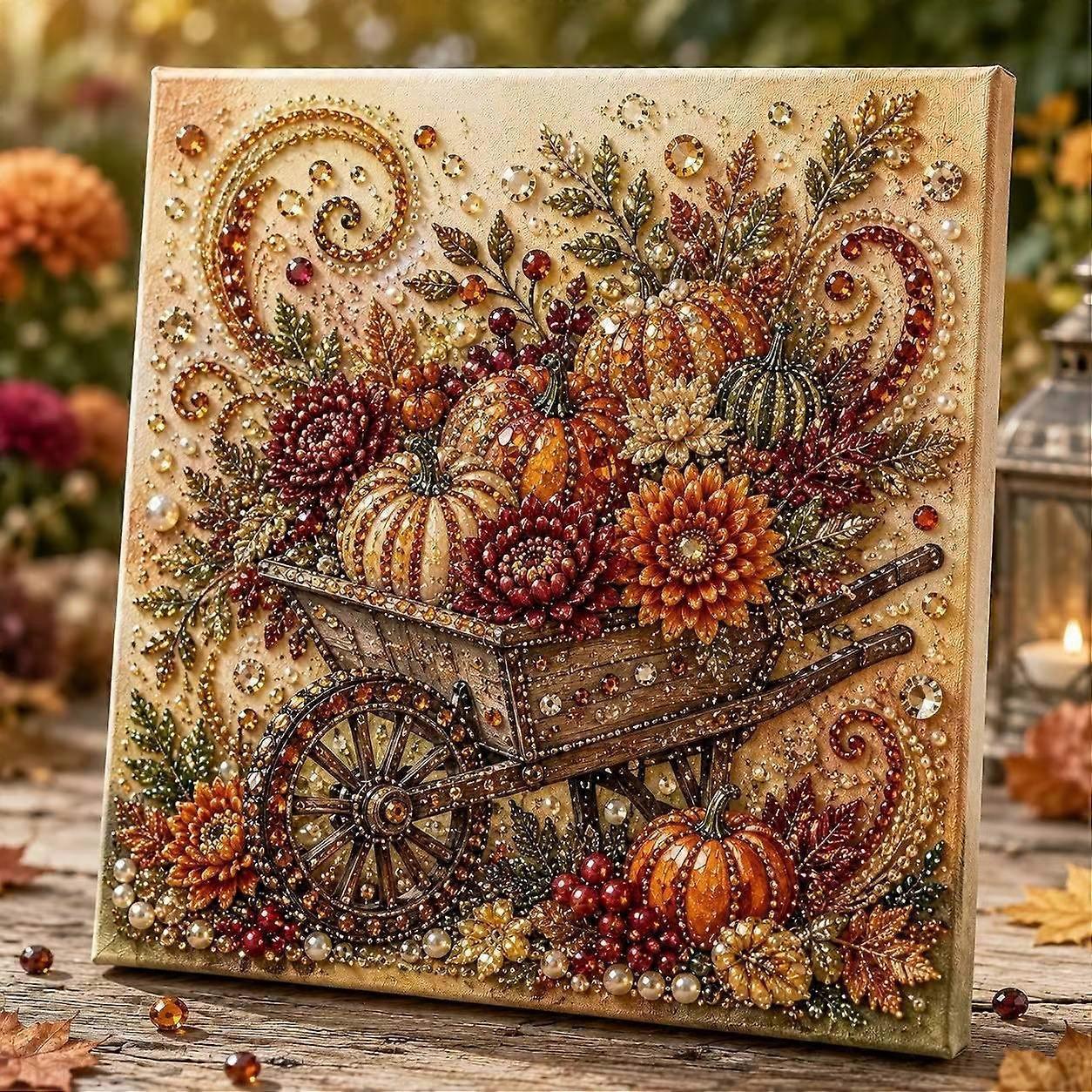 DIY 3D Fox Pearl Mosaic Art