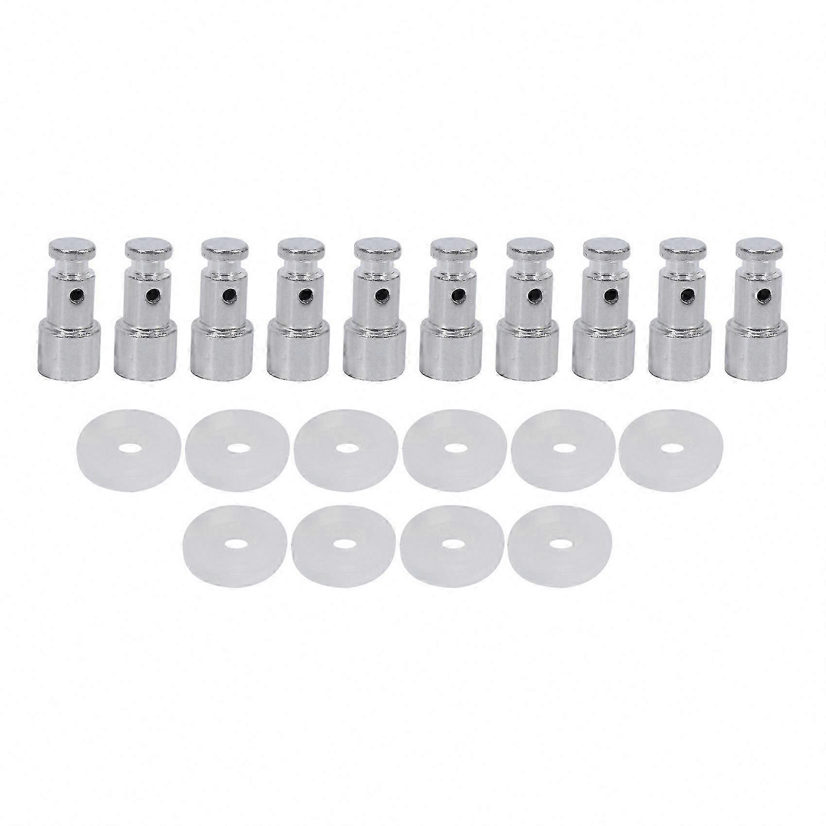 10-Pack Universal Pressure Cooker Seals and Float Valves Compatible with Various Models