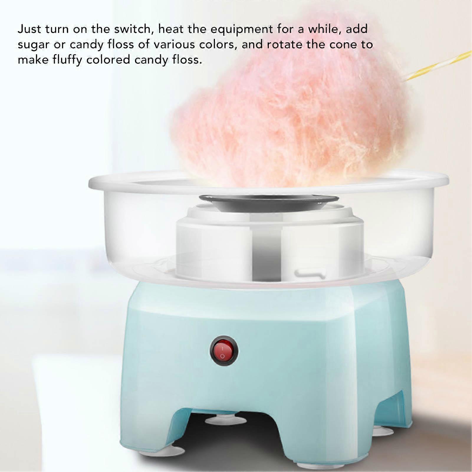 Cotton Candy Maker Candy Floss Machine Automatic Quick Heating Split Design for Home