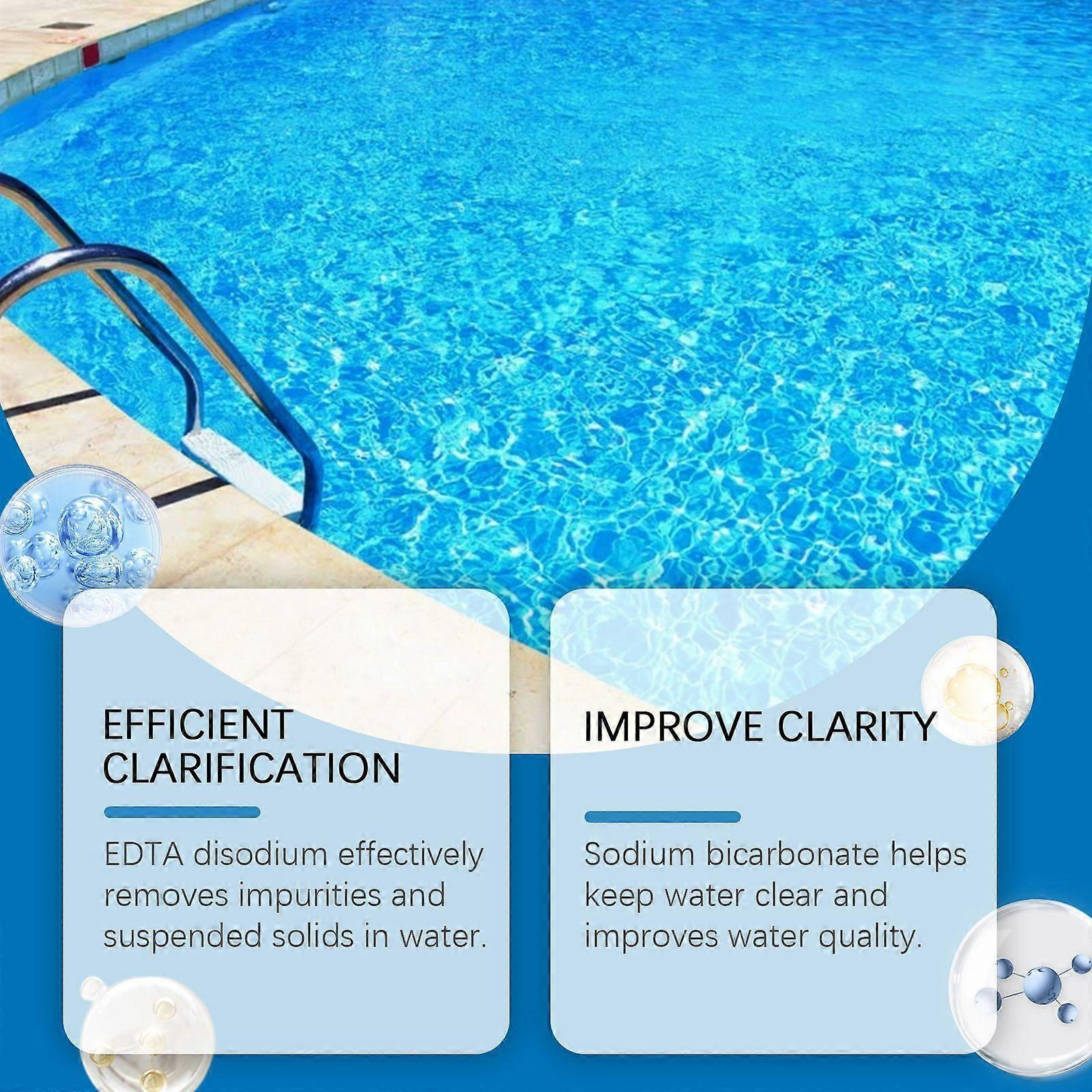 Pool Winterizing Cleanser, Easy to Use Pool Winterizer, Pool Winterizing Closing Professional Solution, 100ML