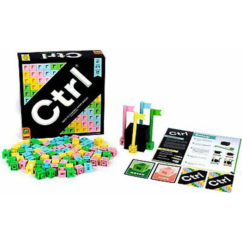 Pandasaurus Games Ctrl Head Scratching Strategy Board Game Two to Four Players