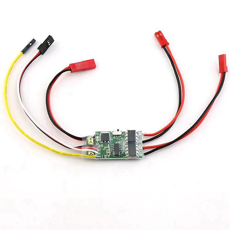 Two-Way Bidirectional 5A ESC Brushed Speed Controller Dual Way ESC 2S- for RC Car Boat Tank Spare P