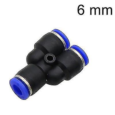 5 Piece Wall Mounted Hose Reel 6,8,10mm Y Slip Lock Quick Connector For Mist Nozzle Hose Separator