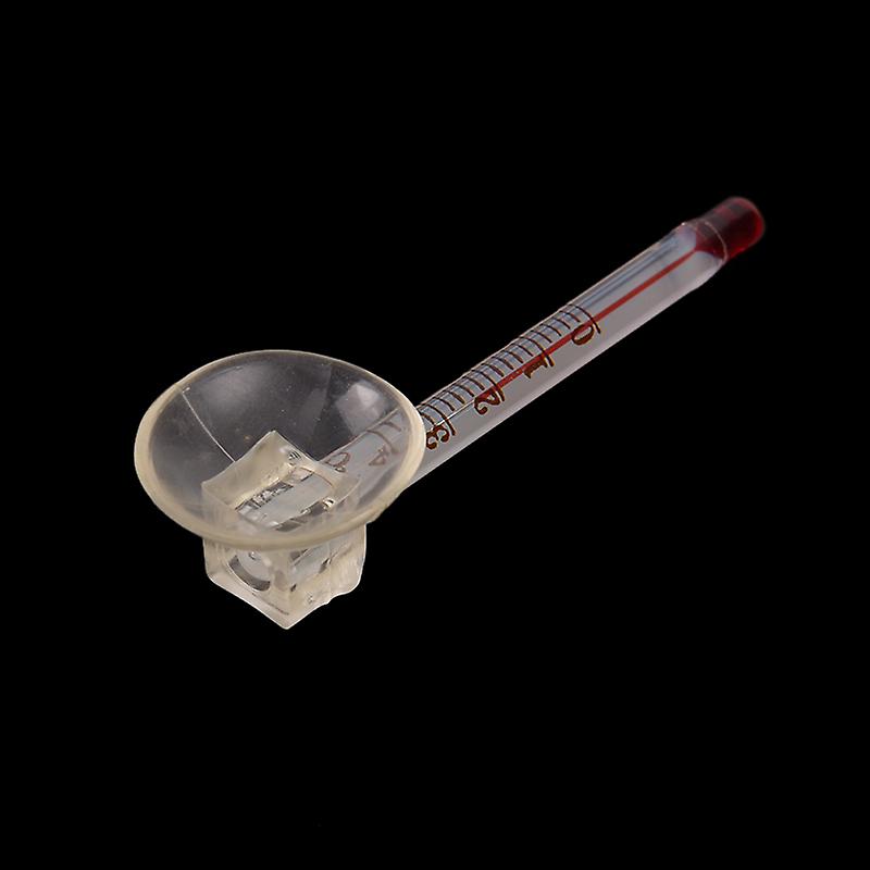 Glass Meter Aquarium Fish Tank Water Temperature Thermometer Suction Cup