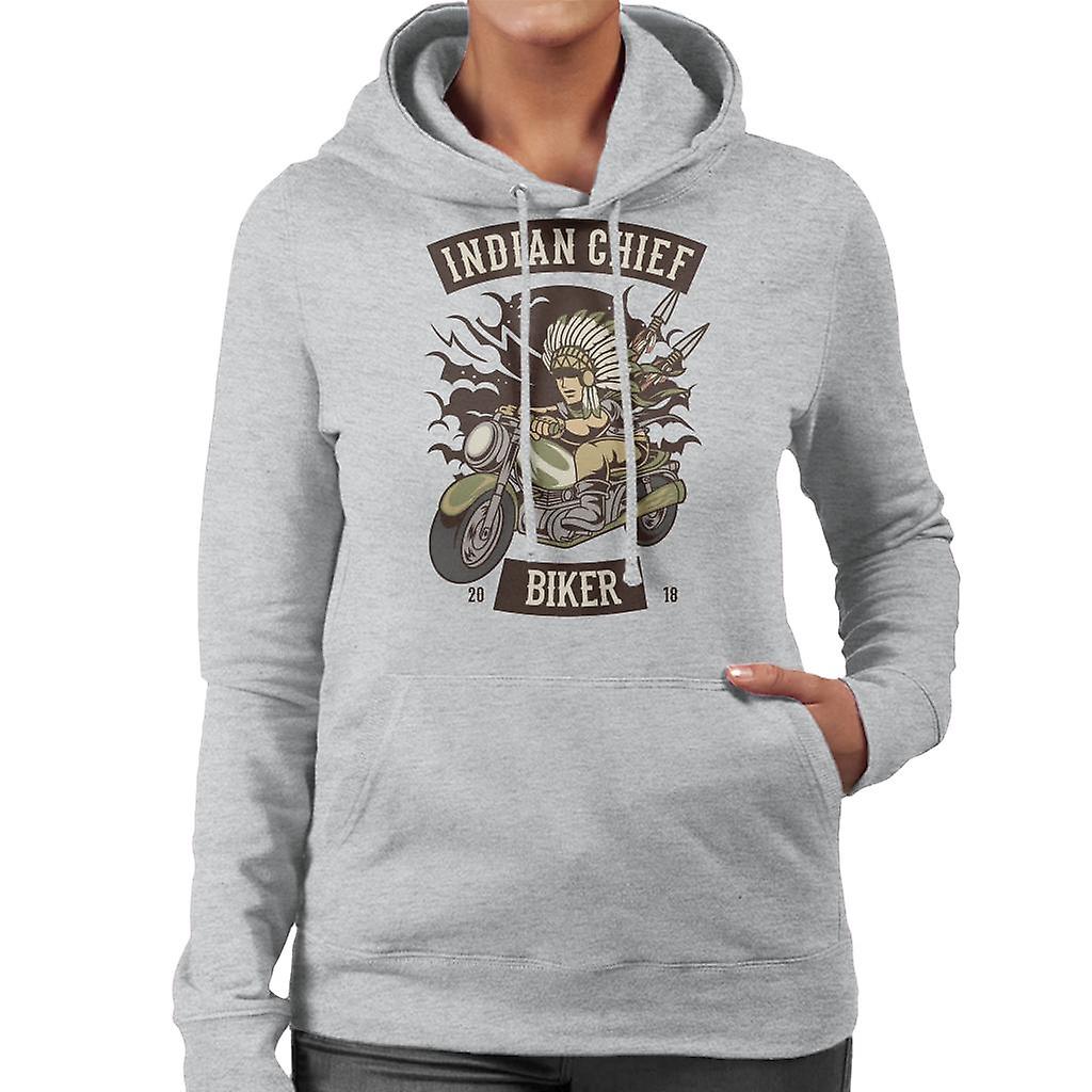 Indian Chief Biker kvinners Hettegenser