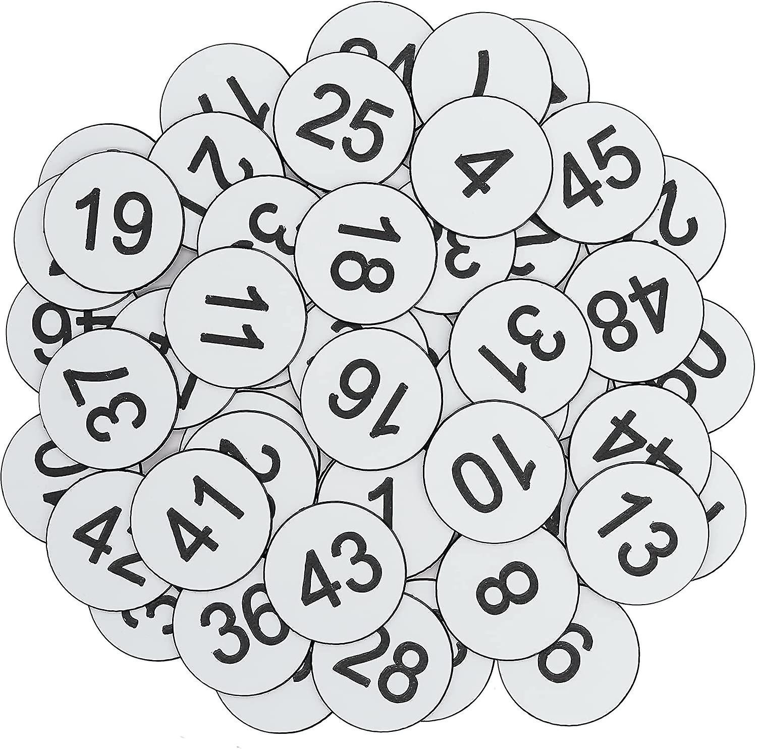 Plastic Number Tags Engraved Numbered Tags Id Tags Key Tags Without Hole