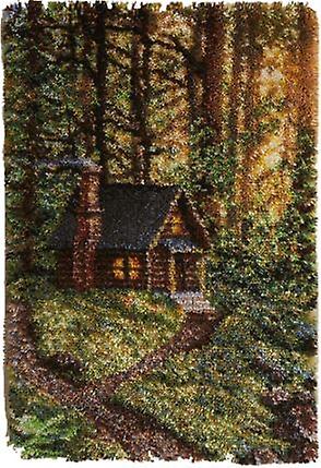 Cottage | Rug Making Latch Hooking Kit