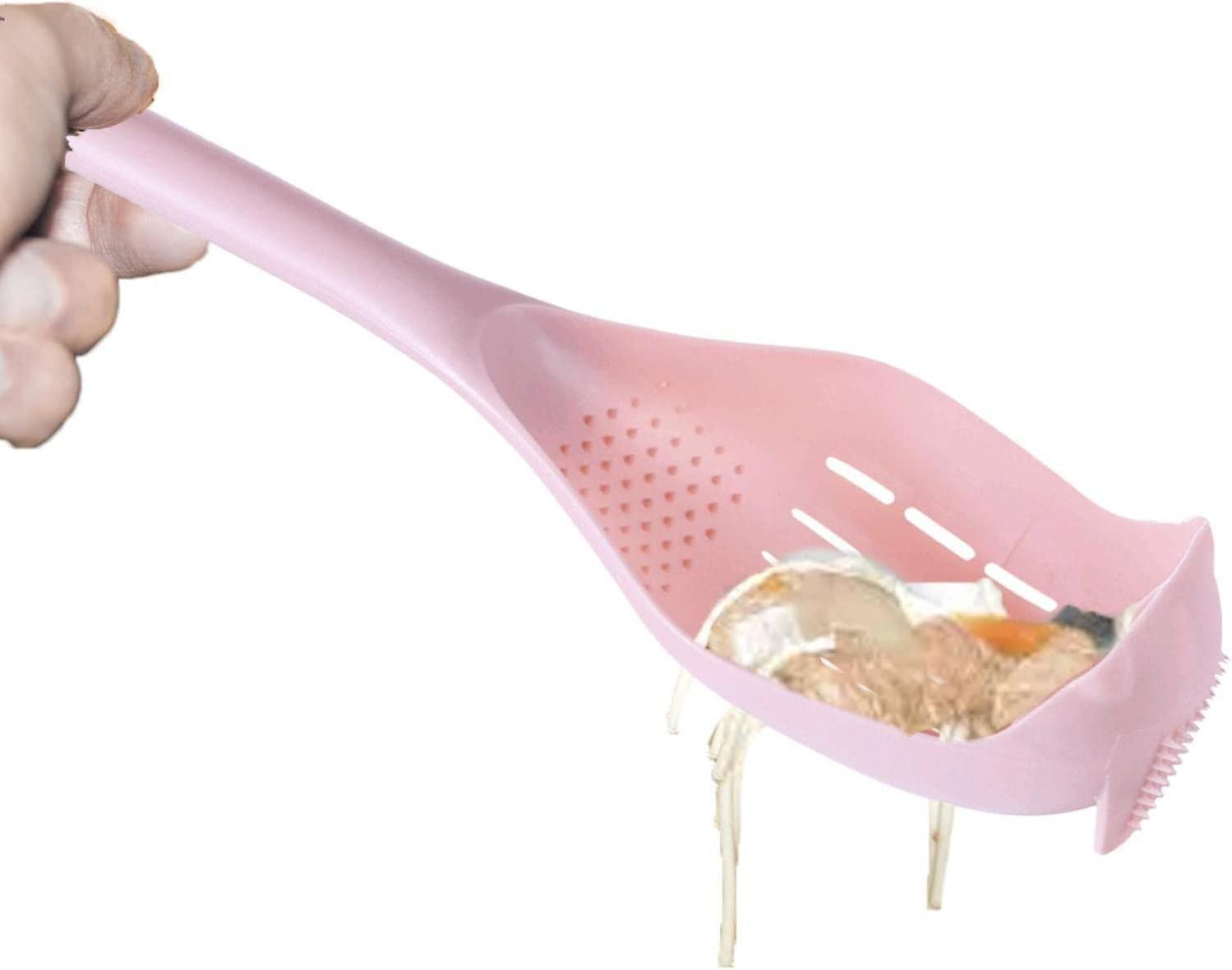 Slotted Spoon - Multifunctional slotted spoon for space-saving cooking, kitchen spoon, grater