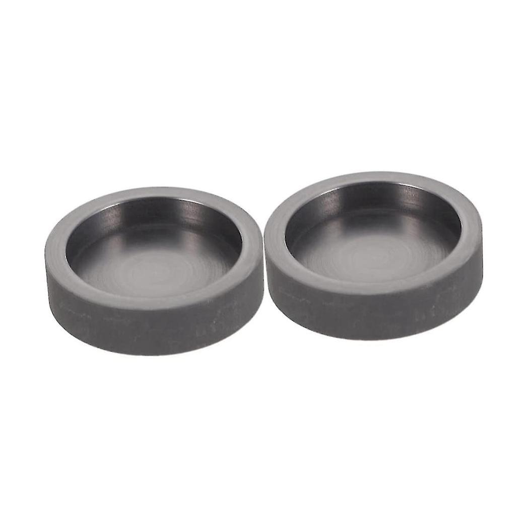 2pcs Graphite Tank Circle Stencils Ingot Molds For Casting Metal Graphite Ingot Mold Small Graphite