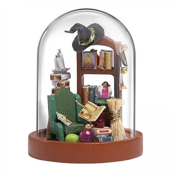 3xDIYハンドクラフトミニチュアプロジェクトキットミニグラスボール人形家のおもちゃStyle2