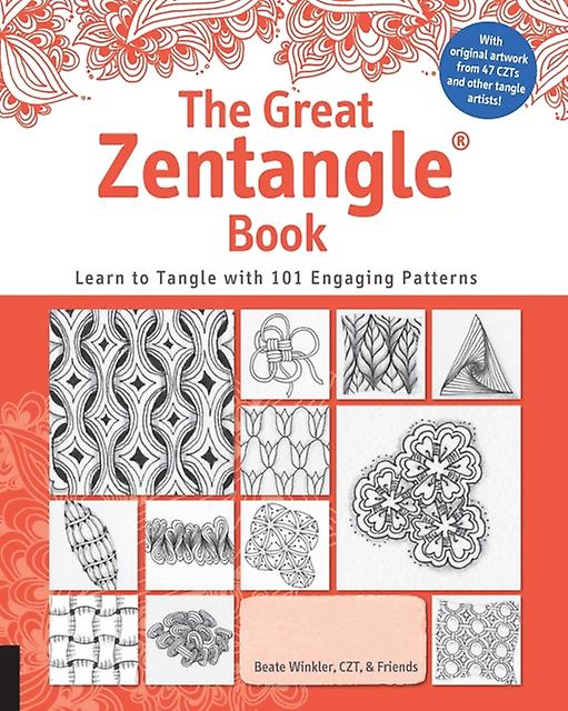 The Great Zentangle Book by Beate Winkler Paperback Book