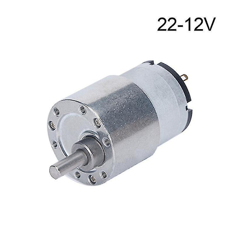 7~960 Rpm Miniature Reversible Electric Geared Motor High Torque 6v/12v/24v