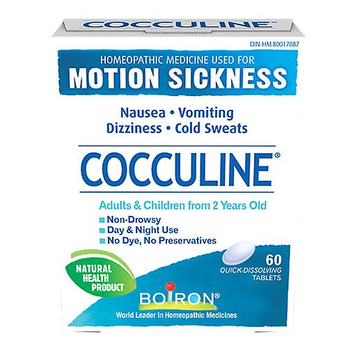 Cocculine, Motion Sickness, 60 Tabs by Boiron (Pack of 3)