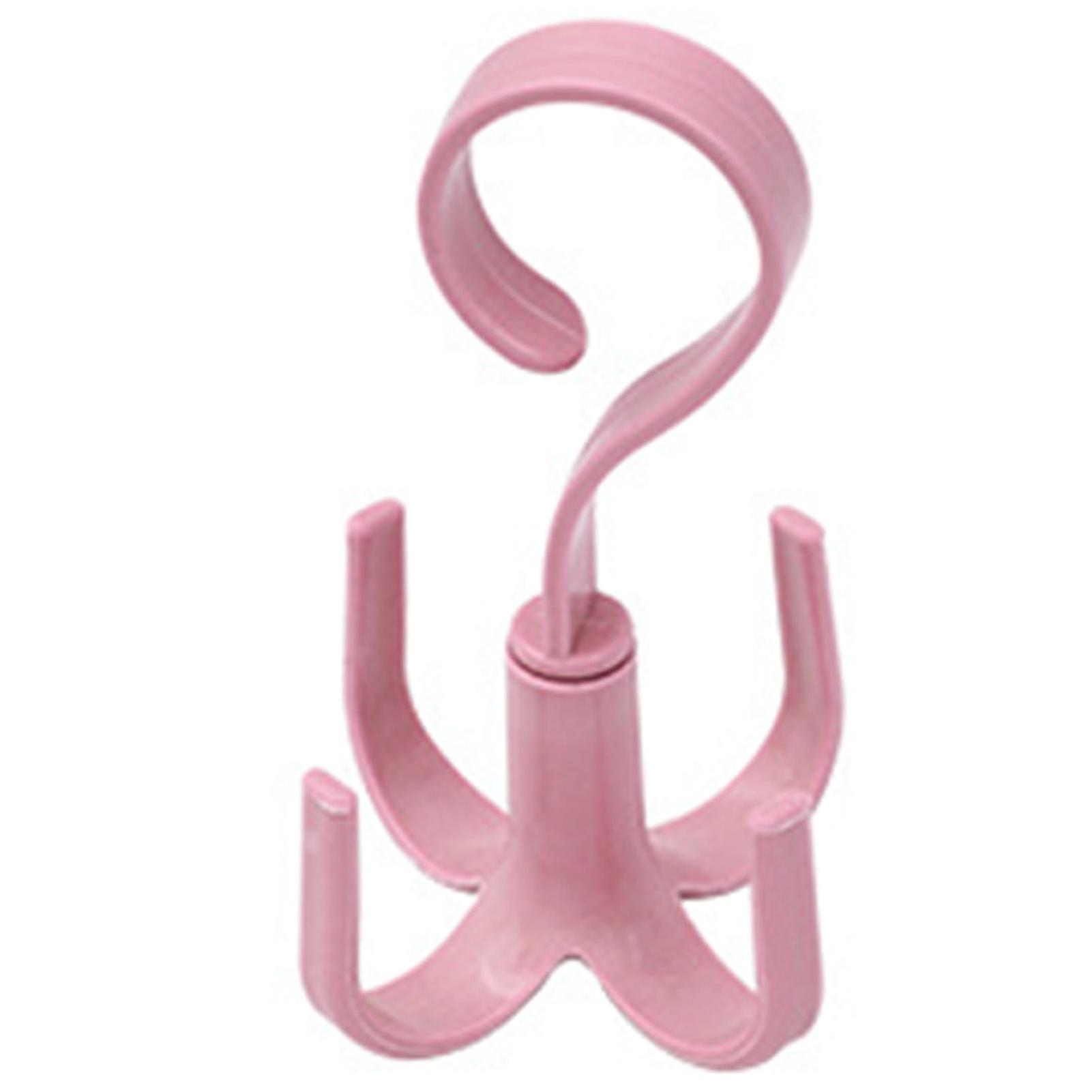 Wardrobe Stackable Hanger 4 Hook Non-slip Bag Hat Scarf Hangers