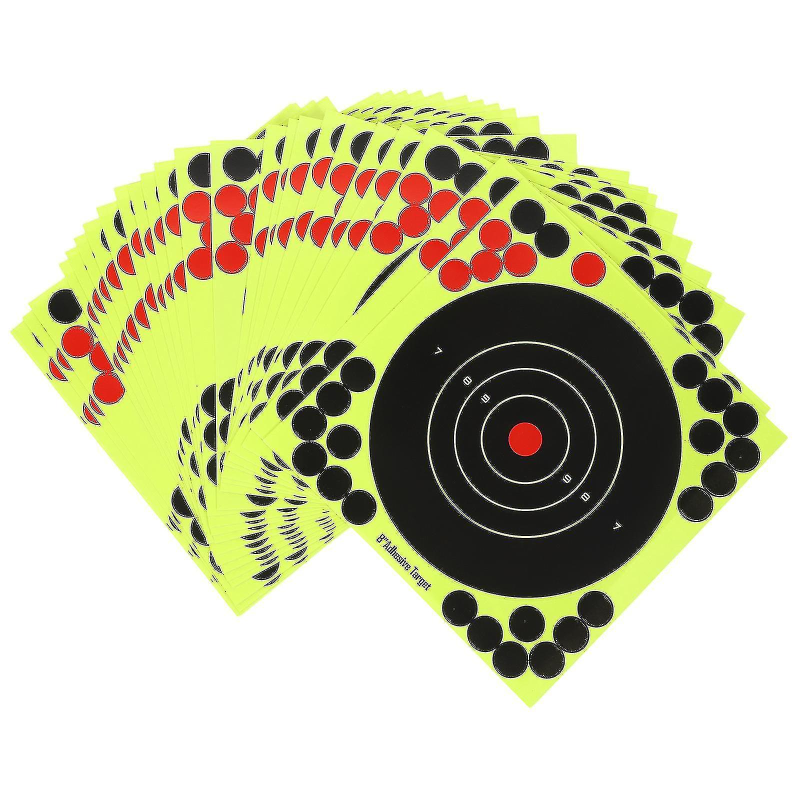 25pcs Sticker Splatter Paper Targets Adhesive Splatter Target